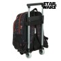 Cartable à roulettes Star Wars The dark side Noir Orange