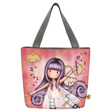 Sac à goûter Gorjuss Little dancer 24 x 29 x 10 cm Saumon Thermique