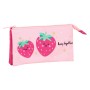 Trousse Fourre-Tout Triple Berry Brillant BlackFit8 Berry brilliant Rose 22 x 12 x 3 cm