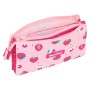 Trousse Fourre-Tout Triple Berry Brillant BlackFit8 Berry brilliant Rose 22 x 12 x 3 cm