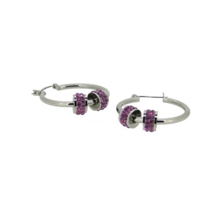 Boucles d´oreilles Femme Time Force TS5084P (3 cm)