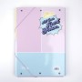 Dossier Princesses Disney A4 Rose (24 x 34 x 4 cm)