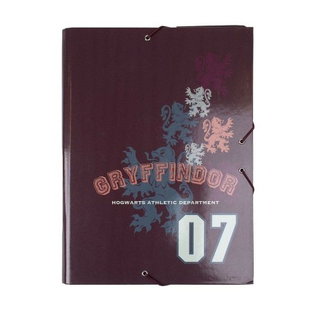 Dossier Harry Potter Gryffindor A4 Rouge (24 x 34 x 4 cm)