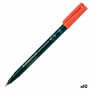 Rotulador permanente Staedtler Lumocolor 313-2 S Rojo 0,4 mm (10 Unidades)