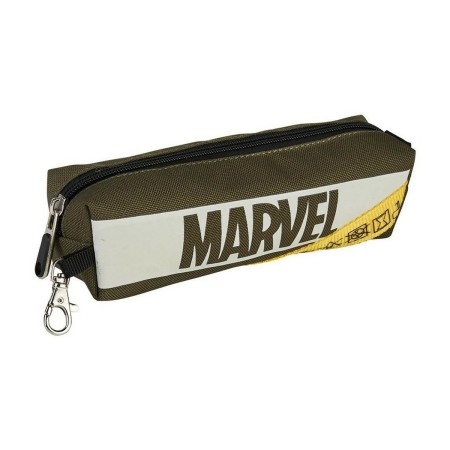 Trousse d'écolier Marvel Vert foncé (5 x 5 x 20 cm)