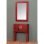 Table de Nuit ORIENTE 45 x 26 x 69 cm Rouge Bois