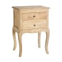 Table de Nuit 50 x 40 x 70 cm Naturel bois mindi