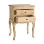 Table de Nuit 50 x 40 x 70 cm Naturel bois mindi