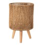 Bougeoir 22 x 22 x 33,5 cm Naturel Fibre naturelle