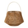 Farol Portavelas Natural Fibra natural 31 x 31 x 22 cm