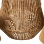 Farol Portavelas Natural Fibra natural 31 x 31 x 22 cm