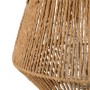 Farol Portavelas Natural Fibra natural 31 x 31 x 22 cm