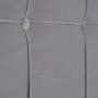 Tête de lit 180 x 7 x 64 cm Tissu Synthétique Gris