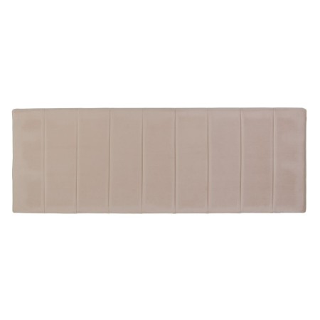 Cabecero de Cama 180 x 7 x 64 cm Tejido Sintético Beige