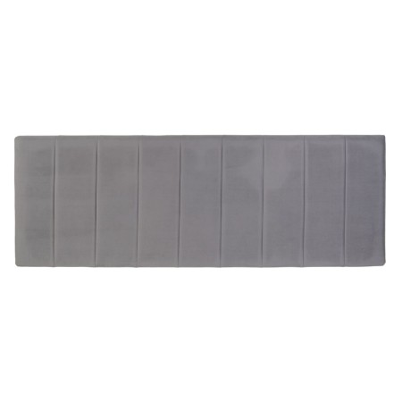 Cabecero de Cama 180 x 7 x 64 cm Tejido Sintético Gris