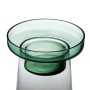 Bougeoir 16,5 x 16,5 x 23,5 cm Vert verre