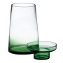 Bougeoir 16,5 x 16,5 x 23,5 cm Vert verre