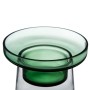 Bougeoir 16,5 x 16,5 x 28,5 cm Vert verre