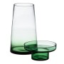 Bougeoir 16,5 x 16,5 x 28,5 cm Vert verre