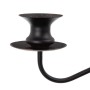 Candelabro 42 x 12 x 42 cm Negro Metal