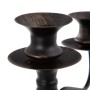 Candelabro Negro Metal 42 x 42 x 42 cm