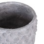 Cache-pot 31,5 x 31,5 x 23,5 cm Gris Résine