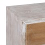 Mesita de Noche COUNTRY Natural Blanco Madera de abeto 50 x 35 x 55 cm Madera MDF