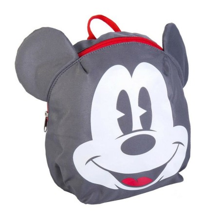 Sac à dos enfant Mickey Mouse Gris (9 x 20 x 25 cm)