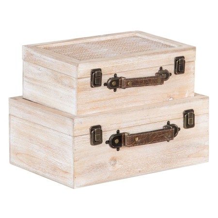 Coffre 34,5 x 24 x 14 cm Rotin DMF