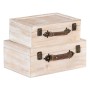 Coffre 34,5 x 24 x 14 cm Rotin DMF