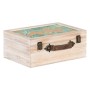 Coffre 34,5 x 24 x 14 cm Rotin DMF