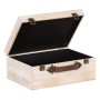 Coffre 34,5 x 24 x 14 cm Rotin DMF