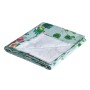 Nappe Turquoise Polyester 100 % coton 140 x 200 cm