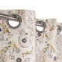 Rideau Ameba 100 % coton 140 x 260 cm Moutarde