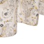 Rideau Ameba 100 % coton 140 x 260 cm Moutarde