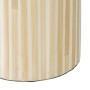 Paragüero Beige Bambú 20 x 20 x 57 cm Madera MDF