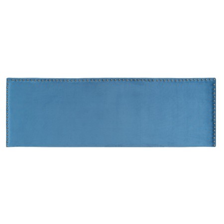 Cabecero de Cama 180 x 6 x 60 cm Tejido Sintético Azul