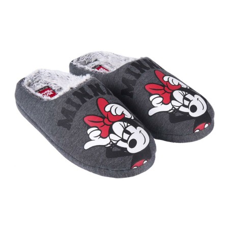 Chaussons Minnie Mouse Gris