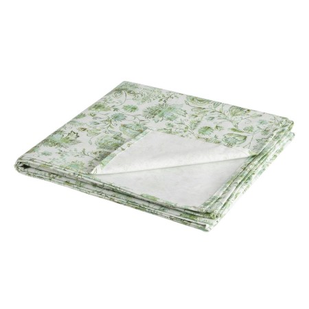 Nappe 140 x 140 cm Polyester Vert 100 % coton