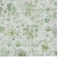 Nappe 140 x 140 cm Polyester Vert 100 % coton