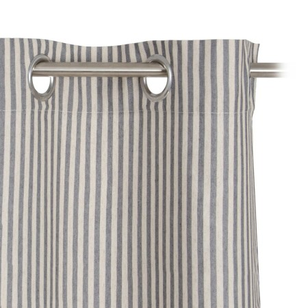 Rideau Gris Polyester 100 % coton 140 x 260 cm