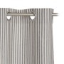 Rideau Gris Polyester 100 % coton 140 x 260 cm