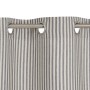 Rideau Gris Polyester 100 % coton 140 x 260 cm