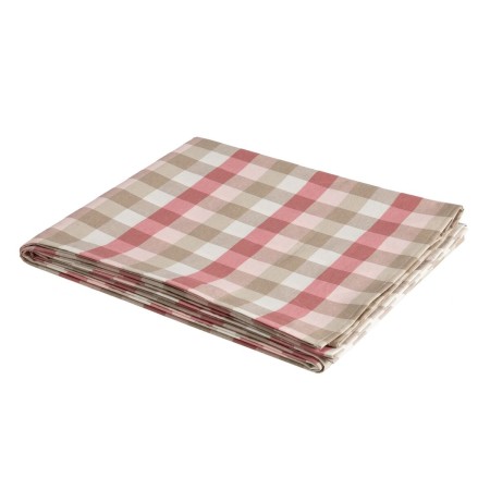 Nappe Rose Polyester 100 % coton 140 x 240 cm