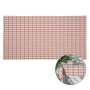 Nappe Rose Polyester 100 % coton 140 x 240 cm