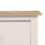 Table de Nuit SIRA 48 x 35 x 55 cm Naturel Bois Blanc Bois MDF DMF