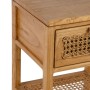 Table de Nuit BATARI Naturel Bois Rotin