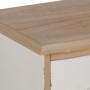 Table de Nuit 60 x 35 x 55 cm Naturel Blanc Bois d'épicéa