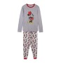 Pyjama Minnie Mouse Femme Gris