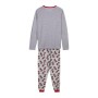 Pyjama Minnie Mouse Femme Gris